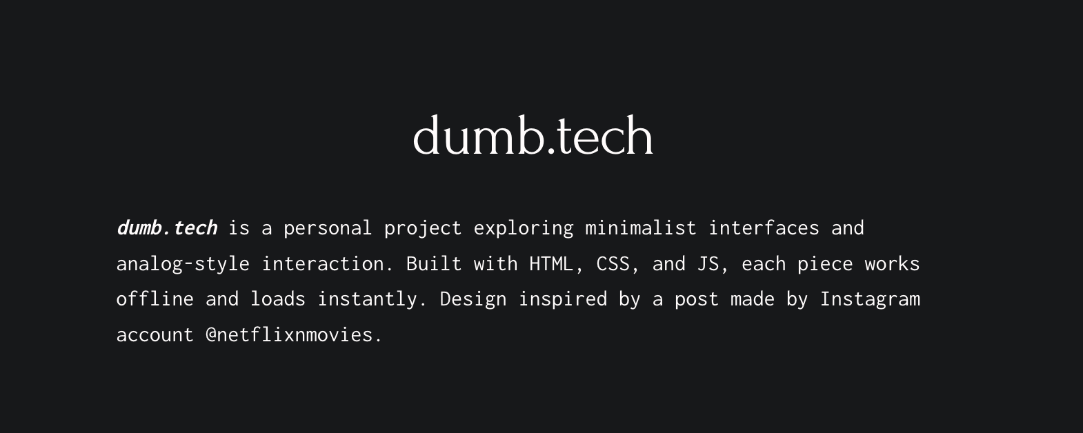 Slog Design Engineering #dumb.tech | Slog Design
